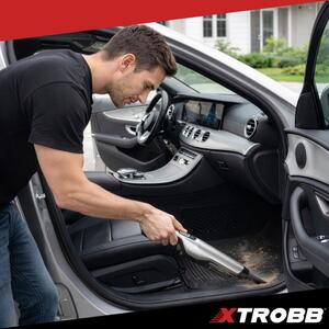 Aspirator auto fără fir Xtrobb – Aspirator de mână reîncărcabil pentru mașină