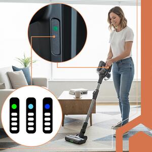 Aspirator vertical fără fir Ruhhy 2-în-1 – Aspirator reîncărcabil cu modul de mână