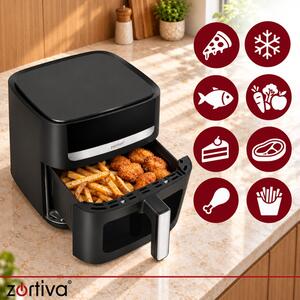 Friteuză cu aer cald Zortiva 8L – Air fryer fără ulei