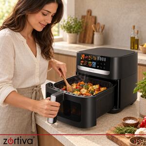 Friteuză cu aer cald Zortiva 8L – Air fryer fără ulei