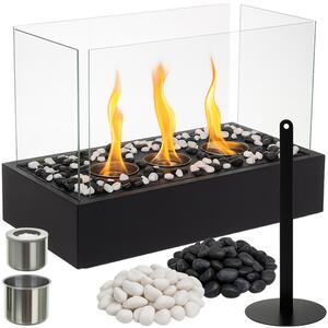 Bioșemineu de masă Kaminer 45x29x20,5 cm – Pentru casă și terasă
