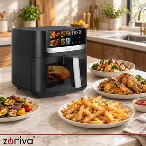 Friteuză cu aer cald Zortiva 8L – Air fryer fără ulei