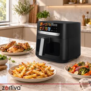 Friteuză cu aer cald Zortiva 8L – Air fryer fără ulei