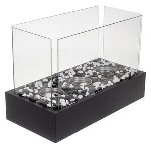 Bioșemineu de masă Kaminer 45x29x20,5 cm – Pentru casă și terasă