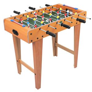 Masă de fotbal și foosball pentru copii - mini masă de joc fotbal Kruzzel 69x37x63 cm