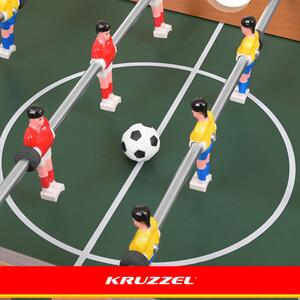 Masă de fotbal și foosball pentru copii - mini masă de joc fotbal Kruzzel 69x37x63 cm