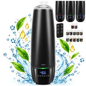 Umidificator de aer și difuzor aromaterapie - aparat pentru uleiuri esențiale Zortiva