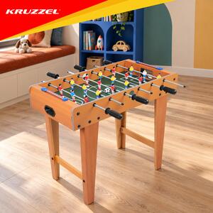 Masă de fotbal și foosball pentru copii - mini masă de joc fotbal Kruzzel 69x37x63 cm