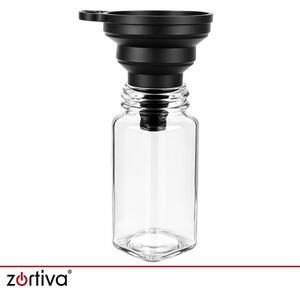 Set recipiente și organizator pentru condimente 28 bucăți - borcane de depozitare Zortiva