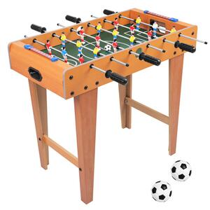 Masă de fotbal și foosball pentru copii - mini masă de joc fotbal Kruzzel 69x37x63 cm