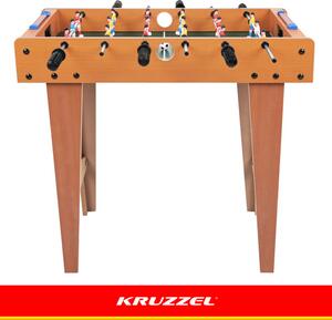 Masă de fotbal și foosball pentru copii - mini masă de joc fotbal Kruzzel 69x37x63 cm