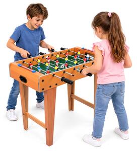 Masă de fotbal și foosball pentru copii - mini masă de joc fotbal Kruzzel 69x37x63 cm