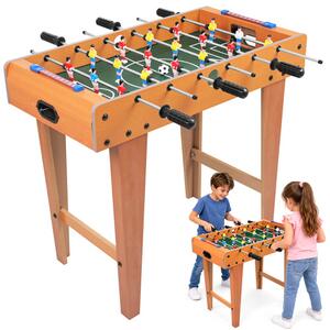 Masă de fotbal și foosball pentru copii - mini masă de joc fotbal Kruzzel 69x37x63 cm