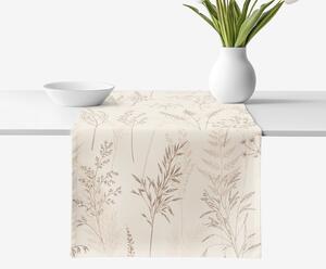 Goldea napron de masă 100% bumbac - vara indiană 20x120 cm