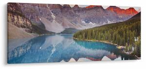 Tablou - Peisaj montan din Canada (120x50 cm)