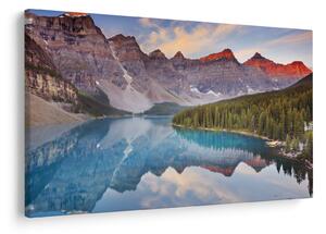Tablou - Peisaj montan din Canada (90x60 cm)
