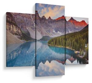 Tablou - Peisaj montan din Canada (90x60 cm)