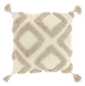 Perna decorativa CRUZ 45x45 cm, gri