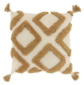 Perna decorativa CRUZ 45x45 cm, bej