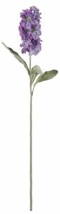 Floare artificiala MATTHIOLA 56 cm, mov