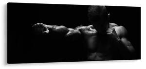 Tablou - Lovitura cu pumn (120x50 cm)