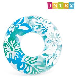 Inel de înot transparent INTEX pentru copii - 59251np - Albastru