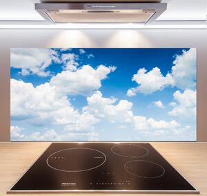 Panou sticlă bucătărie Nori pe cer