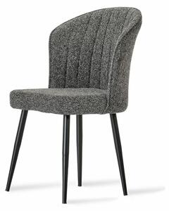 Set de scaune de sufragerie Rubi Anthracite, 2buc