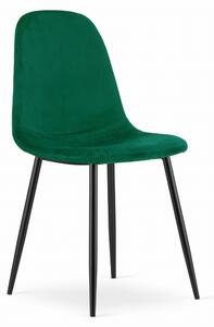 Scaun Bucatarie/Dining Caddo Catifea Verde