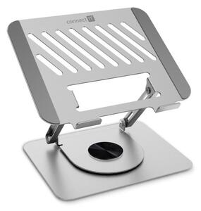 Suport rotativ pentru laptop CONNECT IT CMF-2100-SL argintiu