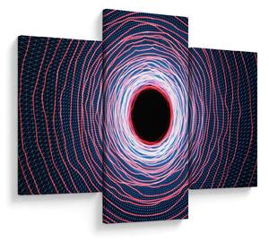 Tablou cercul abstact (90x60 cm)