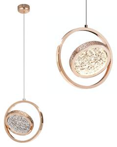 Lustră cu Cristale Suspendată LHJ106-1CP LIGHT ROSE GOLD