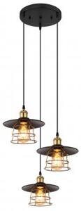 Lustra vintage 3 becuri E27 VIEJO 15086-3BH Globo
