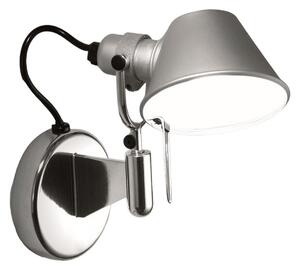 Lampă de perete Artemide, Tolomeo Micro Faretto, Metalic, Camera de zi, Metal, Design