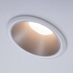 Paulmann Cole Spot LED argintiu-alb set de 3 bucăți, reglabil, Metalic, Hol, Metal, Modern, Corpuri de iluminat încastrate rotunde