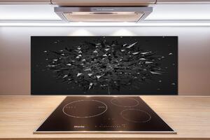 Panou sticlă decorativa bucătărie 3D Abstracție