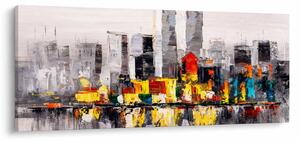Tablou -Pictura orașului (120x50 cm)