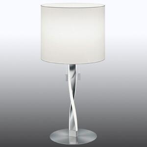 Trio Lighting Lampă masă Nandor ultramodernă cu LED-uri supl, Gri, Camera de zi / sufragerie, Metal, Modern