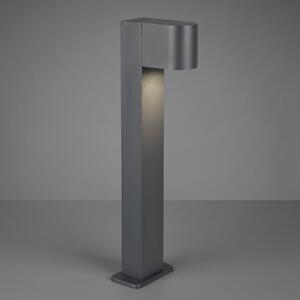 Trio Lighting Lampă cu soclu Roya, antracit, reglabil, Negru, Metal, Modern