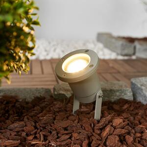 SLV Nautilus Spike Spotlight pentru exterior cu vârf la sol, Gri, Metal, Modern