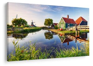 Tablou cu mori din Olanda (90x60 cm)