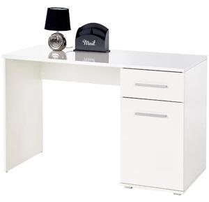 Birou Lima B1, alb, PAL melaminat, 120X55X77 CM
