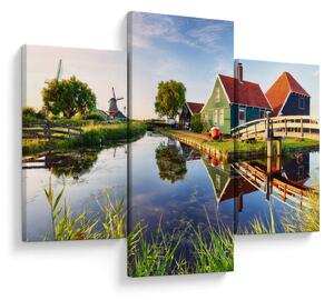Tablou cu mori din Olanda (90x60 cm)