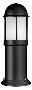LCD Lampă cu postament Marco din aluminiu, negru, reglabil, Negru, Metal, Modern