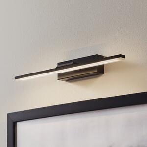 MCJ LED lumina de perete Miroir 40 cm negru 4000K, Negru, Baie, Metal, Modern