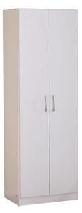 Dulap 2 usi Jonar alb melamina 60x42x180 cm
