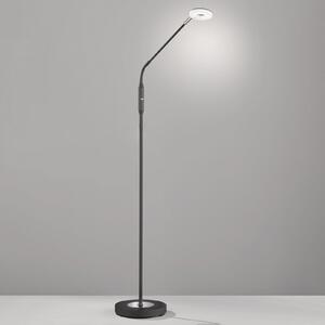 Lampă podea LED Dent, dimabilă, CCT, 1 bec negru