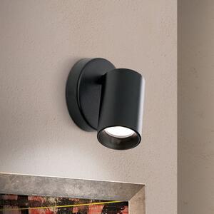 ORION Proiector Sean 1 bec, negru, reglabil, Negru, Camera de zi / sufragerie, Metal, Modern