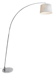 Arc Is lampă arcuită cromată