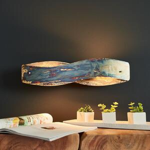 Quitani LED wall light Lian, oxidat, dimabilizabil, reglabil, Maro / Rugină, Camera de zi / sufragerie, Metal, Design